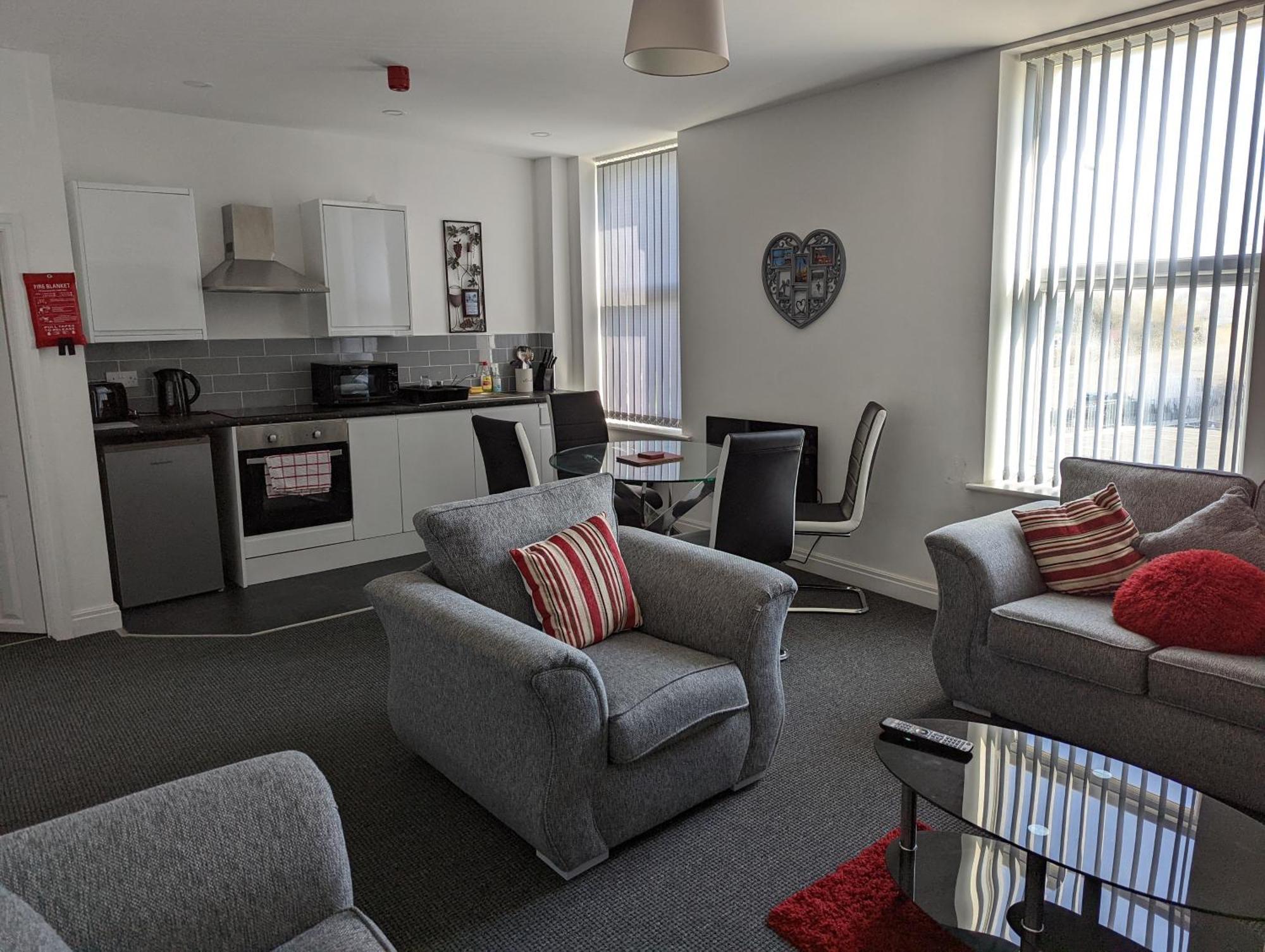 Coast Accommodation Station Road Apartments Blackpool Camera foto